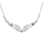 collier ailes d'ange argent