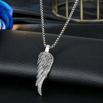 collier ange plume