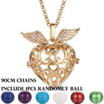 collier appeleur d'ange or