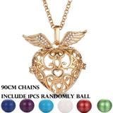 collier appeleur d'ange or