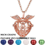 collier appeleur d'ange rouge