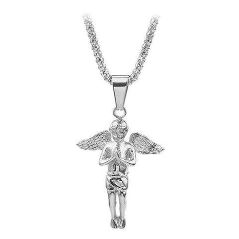 collier avec un ange