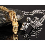 collier bapteme ange