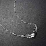 collier coeur ange