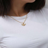 collier fantaisie ange femme