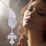 collier femme ange