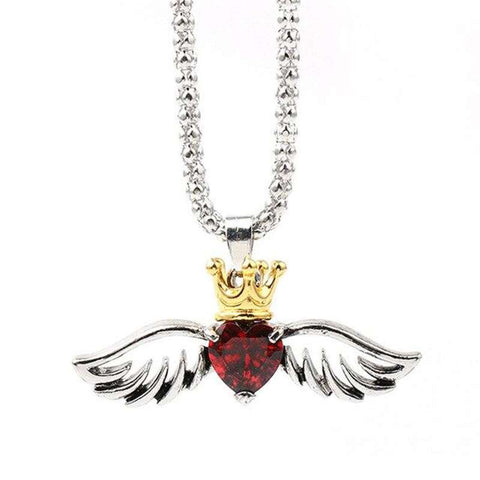 collier pendentif aile d ange
