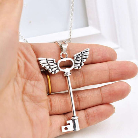 collier pendentif ange