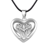 collier plume ange ficelle