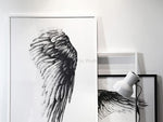 X Tableau Ange "Aile Unique"