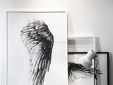 X Tableau Ange "Aile Unique"