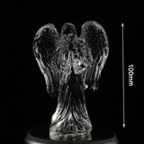 X Statue Ange en Cristal