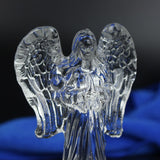 X Statue Ange en Cristal