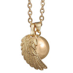 Collier Ange<br> Aile d'Or Sacrée