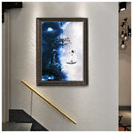X Tableau Ange "Broderie Diamant"