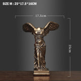 X Ange Statue de Déco