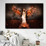 X Tableau Ange des Enfers