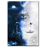 X Tableau Ange "Broderie Diamant"